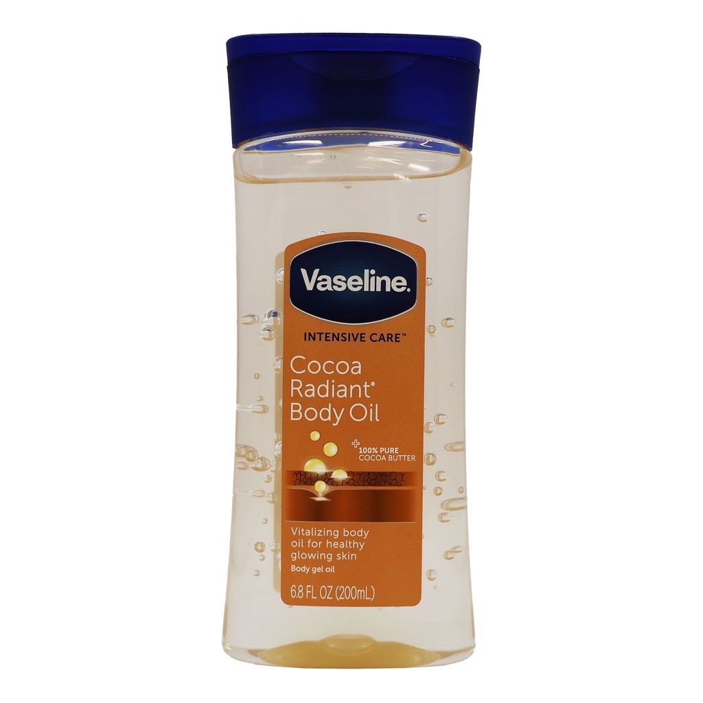 Vaseline/ Cocoa Radiant Body Oil / زيت الجسم المشع بالكاكاو | MS Choice